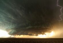 طوفان - رگبار باران