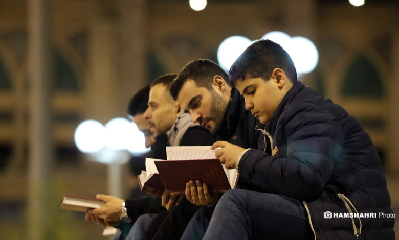 مراسم شب قدر