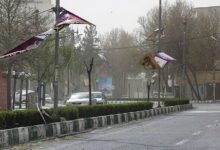 طوفان در تهران