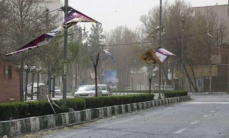 طوفان در تهران