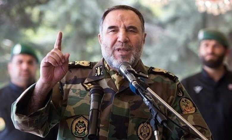 امیر سرتیپ کیومرث حیدری فرمانده نیروی زمینی ارتش