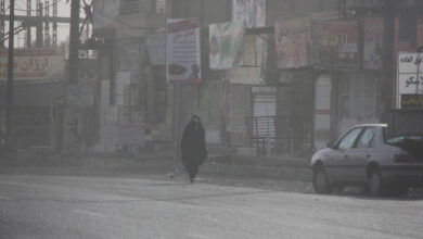 آلودگي هوا - فهرج كرمان - گرد و خاك -غبار