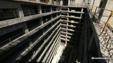 پروژه پارکینگ طبقاتی نیایش