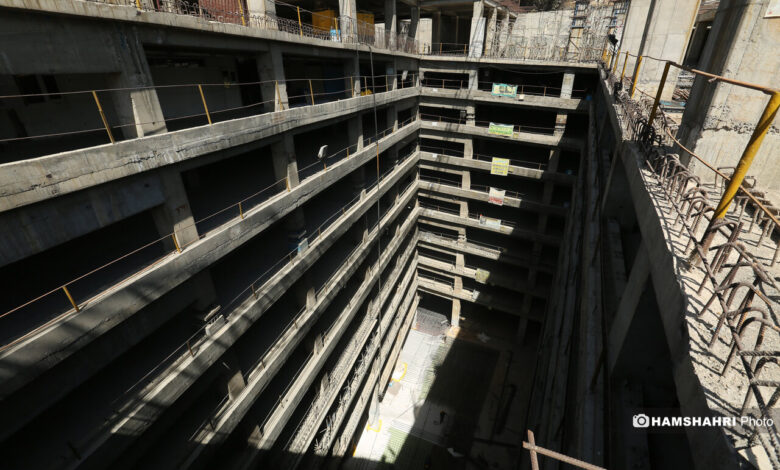 پروژه پارکینگ طبقاتی نیایش