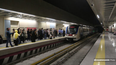 بازدید خبرنگاران خارجی و نمایندگان رسانه‌های خارجی از مترو مریم مقدس(س)