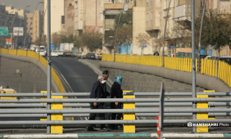 هشدار نارنجی آلودگی هوای تهران