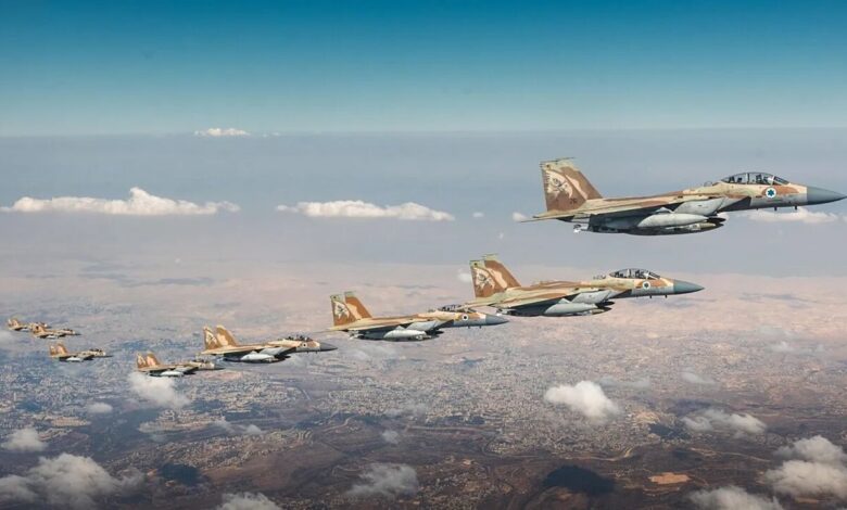 هواپیماهای اسرائیل - حمله اسرائیل به ایران