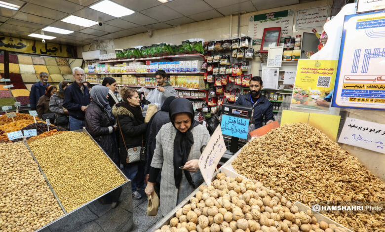 بازار میوه و تره بار جلال آل احمد در آستانه شب یلدا