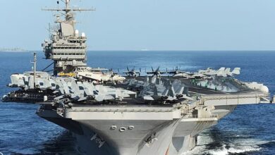 یواساس آبراهام لینکلن و ناوگروه آمریکایی