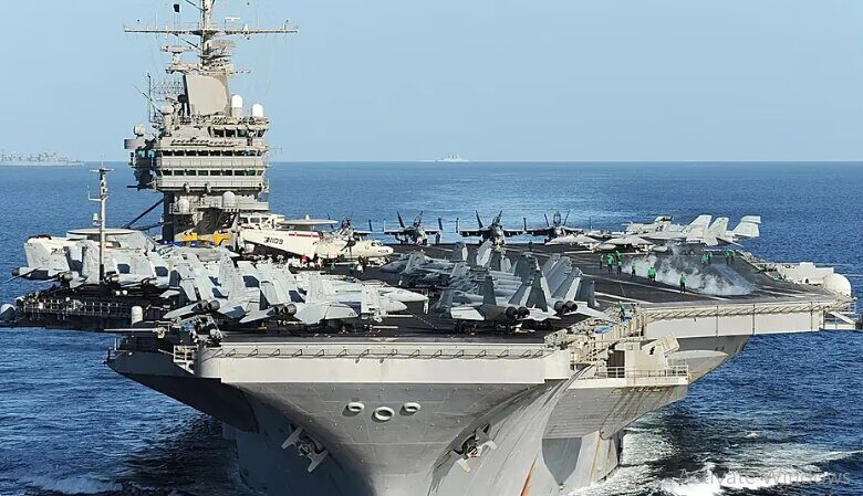 یواساس آبراهام لینکلن و ناوگروه آمریکایی