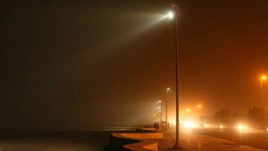 گرد و غبار در گناوه