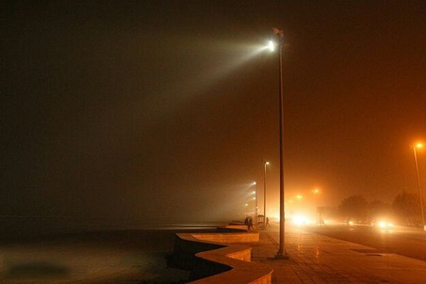 گرد و غبار در گناوه