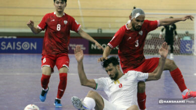 ایران ۵- افغانستان ۲؛ فوتسال جام ملتهای آسیا ۲۰۲۶
