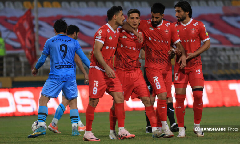 تصاویر بازی پرسپولیس 1-0 چادرملو اردکان