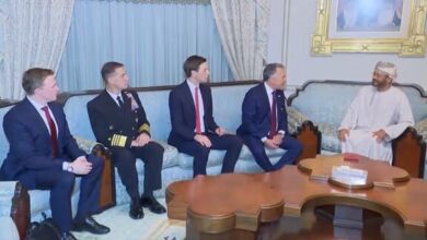 ویتکاف و کوشنر - هیات امریکایی مذاکرات عمان