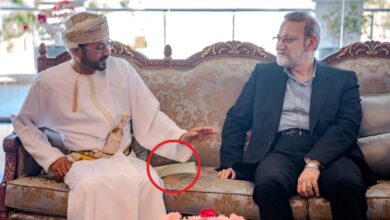 لاریجانی نامه عمان