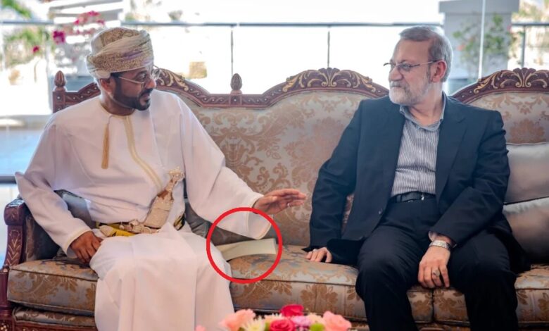 لاریجانی نامه عمان