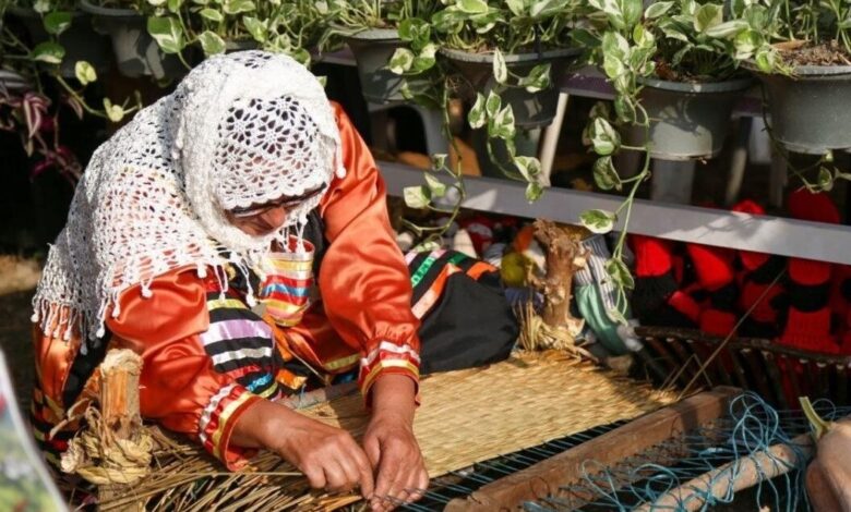 لیالستان روستای بامبوبافی