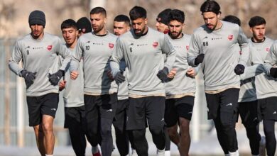 تمرین پرسپولیس