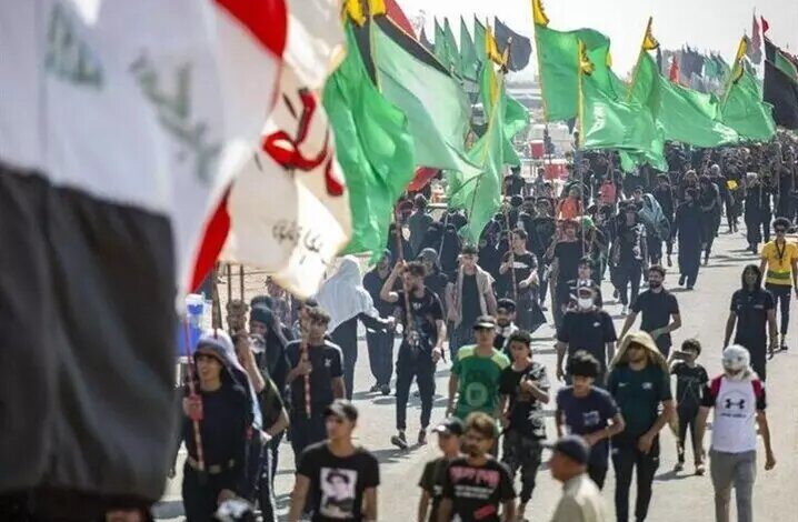 راهپیمایی اربعین - سفر اربعین - راه پیمایی - پیاده روی اربعین