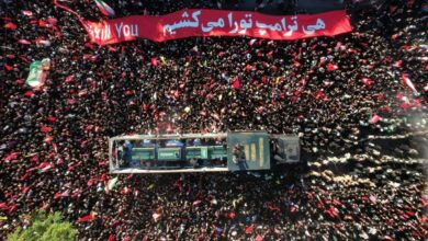 تشییع رهبر شهید در مشهد