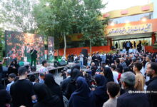 مراسم گرامیداشت رهبر شهید در شیرخوارگاه آمنه