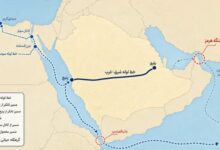نقشه تنگه هرمز و باب المندب
