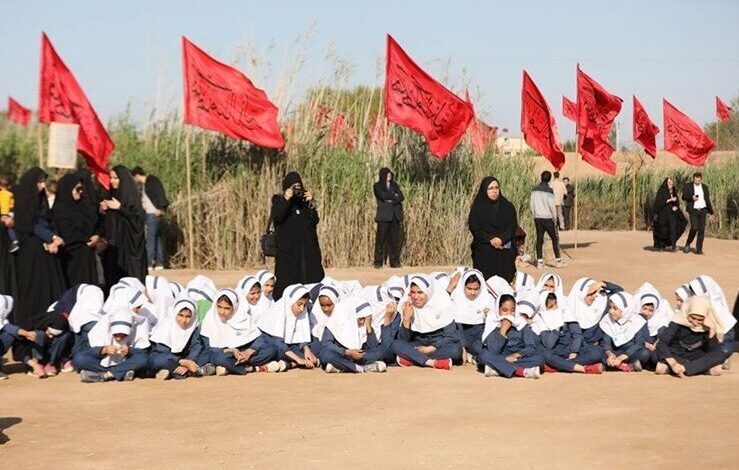 اردوی دانشآموزی اربعین راهیان نور