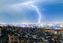 رعد و برق - باران