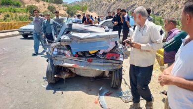 تصادف محور یاسوج ـ اصفهان