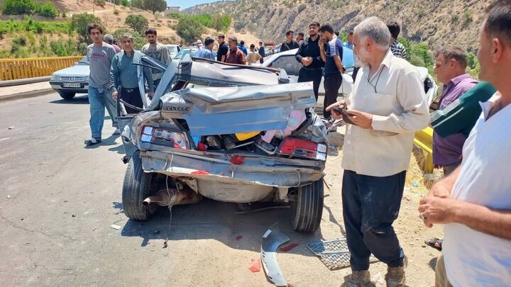 تصادف محور یاسوج ـ اصفهان