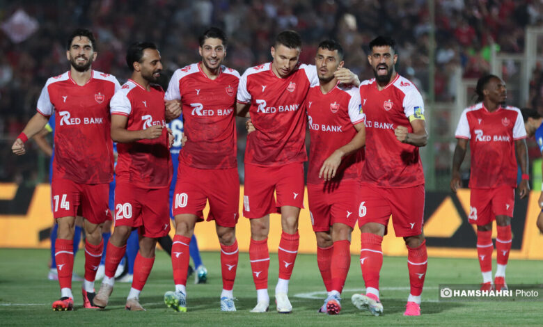 تصاویر بازی پرسپولیس 4 - 1 استقلال خوزستان